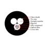 Buy cheap Two FRP Aerial 12 Core ASU 80 Drop Fiber Optic Cable GYFFY from wholesalers
