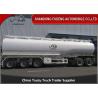 Buy cheap White Color CE Certified Oil Fuel Tanker Semi Trailer With Long Term Use from wholesalers