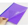 Buy cheap SGS 6mm Crystal A4 Pvc Wire Plastic Comb Binding For Cover Sheet from wholesalers