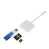 Buy cheap SD TF Card Slot Lightning Adapter Cable from wholesalers