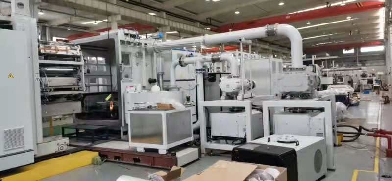 1500mm 50 Micron Vacuum 4 Motors Metallizer Machine
