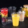 Buy cheap Custom Logo Printed Clear Diameter Transparent Disposable Drink Cup with Lids from wholesalers