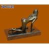 Buy cheap Nude Statue Woman Bronze Statues Sculpture Indoor Desktop Decoration from wholesalers