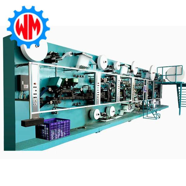 New Type Full Servo Panty Liner Production Line Professional Design Optional