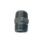 1/8" Malleable Iron Pipe Fittings Hex Pipe Nipple For Home Decoration