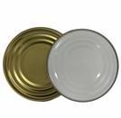 Buy cheap 300# (73mm) TFS Hard open End Gold and Plain Food Tinplate Packaging.Food lid from wholesalers