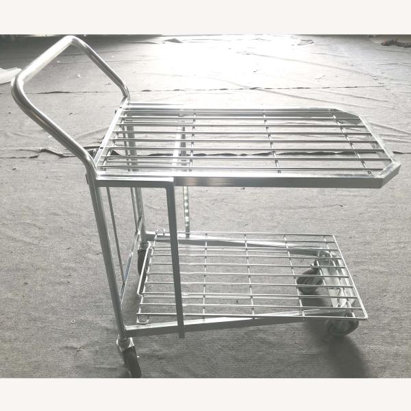 Buy cheap Convenience Logistics Trolley Zinc Plated Surface Treatment ISO9001 Certification from wholesalers