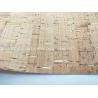 Buy cheap Heat Insulation Colorful Soft Natural Cork Leather Fabric , 0.6mm Thick from wholesalers