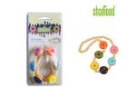 Scented Donut Shape Plastic Air Freshener For Car Review Mirror