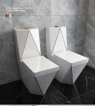 Square Diamond Sanitary Ware Toilet