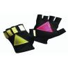 Buy cheap Fingerless Traffic Safety Gloves 200 - 600 Feet Size Fit Road Management from wholesalers