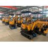 Buy cheap 7kw Diesel Oil Engine 1 ton 2 ton Digger Micro Small Mini Excavator for Construction from wholesalers