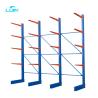 Buy cheap Double Side Metal Lumber Cantilever Steel Rack Warehouse Storage System from wholesalers