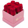 Buy cheap Embossed FSC Cardboard Flower Packaging Box 200gsm Square from wholesalers