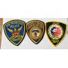 Buy cheap Customer Design Police Embroidery Patches with Iron on for clothing accessories and hat from wholesalers