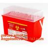 Buy cheap BIOHAZARD WASTE CONTAINERS, PLASTIC STORAGE BOX, MEDICAL TOOL BOX, SHARP CONTAINER, SAFETY BOX, Disposable Hospital Bioh from wholesalers