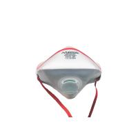 Buy cheap FFP2V Foldable Dust Mask With Valve Economical Low Breathing Resistance product