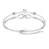 Buy cheap 3A Crystal Sterling Silver Jewelry Bracelets from wholesalers