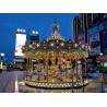 Buy cheap Outdoor Luxury Swing Theme Park Carousel Horse Ride With LED Lights And Music from wholesalers