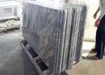 37" X 96" Granite Stone Kitchen Countertops With Bullnose Edges , Grey Color