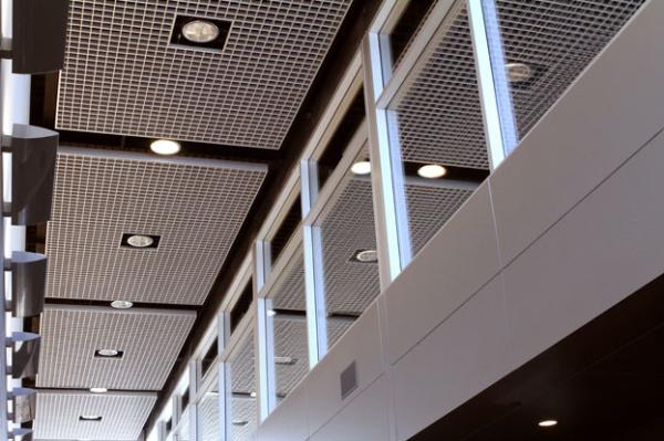 Buy cheap Station Aluminum Open Cell Ceiling , Aluminium Cell Ceiling For Ventilation System from wholesalers