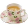 Buy cheap Hand-Painted Flower Design 200ml Classic Retro Porcelain Coffee Cup And Saucer Set For Tea Parties from wholesalers