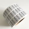 Buy cheap High Adhesive White Color Supermarket Custom Barcode Labels from wholesalers