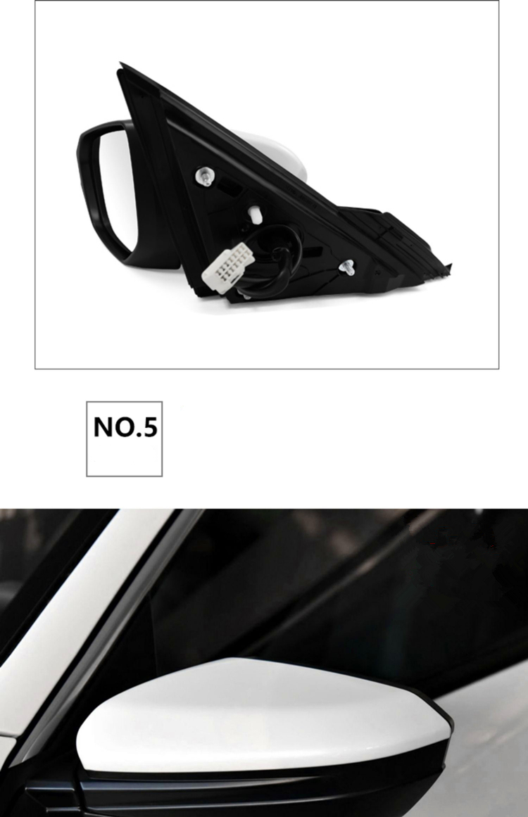 76208-TES-H02/76258-TES-H02 Car Side Mirror Rearview for Honda Civic Auto Body System