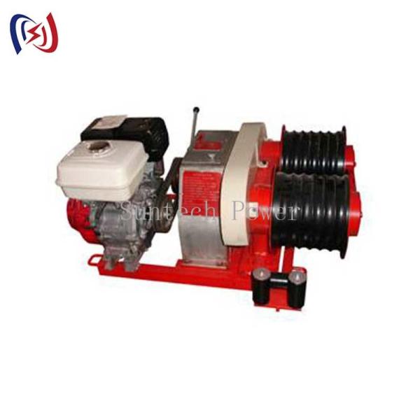 Buy cheap 2000 - 3600RPM Cable Winch Machine 9KW Double Drum Winch Transmission Line from wholesalers
