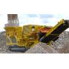 Buy cheap Large Material Mobile Crushing Plant , Portable Jaw Crusher Vibrating Feeder from wholesalers