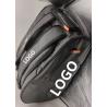 Buy cheap Large Capacity Sports Padel Racket Bag , Black Tennis Racket Bag With Shoe Compartment from wholesalers