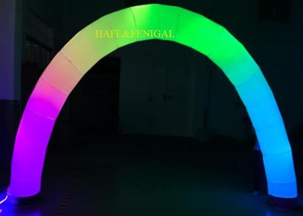 Buy cheap 5m Inflatable Arch With LED Light And Logo For Sports Marathon Events from wholesalers