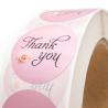 Buy cheap Etiquetas Thank You Sticker Labels Biodegradable Personalised Round Sticky Labels from wholesalers