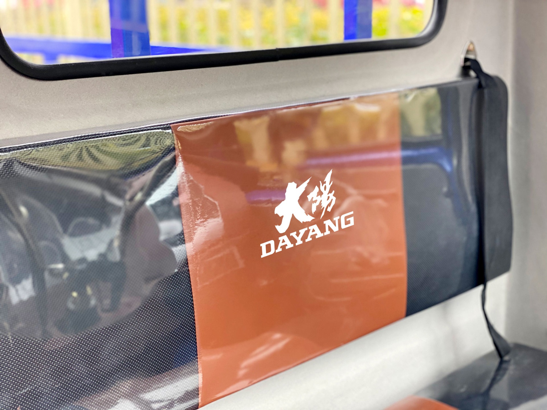 Large Cargo Box 2.4m*1.3m Closed Cab Tricycle XK3 Fuel Gasoline for Cargo and Passenger
