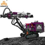 Travelling Speed 1.5-3 km/h Hydraulic DTH Drilling Rig for Blasting Hole