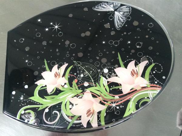Buy cheap polyresin toilet seat ,resin,seat,toilet,colorful,decoration toilet seat from wholesalers