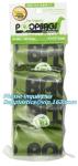 Earth-friendly Dog 100% Compostable Bags for Poop,4Refill Rolls,60Bags Total,