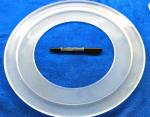 Clear Surface Quartz Tube Vacuum Flange 80% Large UV Transmittance