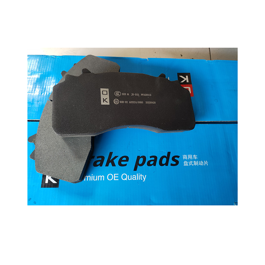 WVA29228 Heavy Duty Ceramic Brake Pad for BPW Trailer Long-Lasting Material