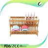 Buy cheap foldable bamboo dish drying rack wholesale from wholesalers