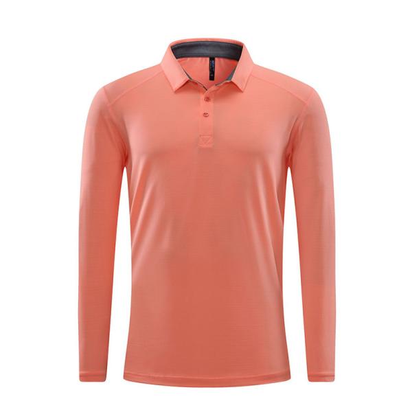 Buy cheap Oem Factory Manufacturer Custom Logo Golf Polo Shirts Quick Dry Long Sleeve Shirts Mens from wholesalers