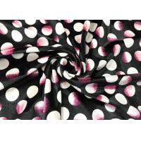 Buy cheap 220GSM 94 Polyester 6 Spandex Warp Printed Knit Fabric Velboa For Lady'S Dress product