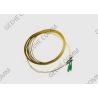 Buy cheap 90 Degree Boot 9/125 Micron Duplex LC-SC UPC SM Patch Cord For CATV from wholesalers