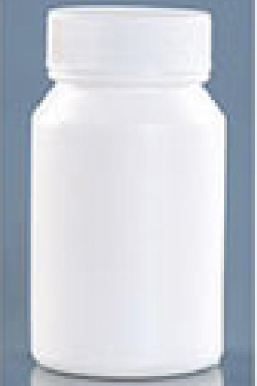 Buy cheap 75g Plastic Medicine Bottles Screw Cap , Inclined Neck Empty Plastic Containers from wholesalers