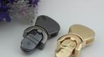 Wholesale Zinc Alloy Gunmetal Color Purse Lock Closure Twist Turn Clutch Locks