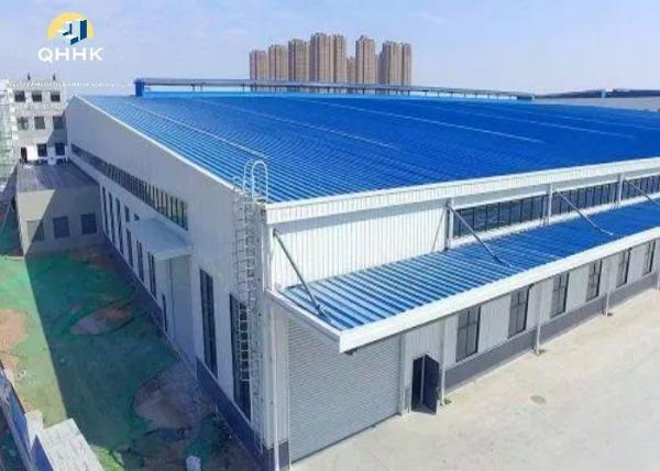 Buy cheap Residential Prefabricated Steel Structure Hot Rolled Steel Portal Frame Structure from wholesalers