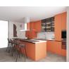 Buy cheap Modern Kitchen Cabinet Design Custom Shaker Kitchen Cabinet with Dining Island Wooden Kitchen Cabinet Set from wholesalers