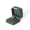 Buy cheap Wholesale manufacturing Luxury Jewellery Box Personalized Custom high end Necklace Bracelet Earrings Ring jewelry set Packaging Velvet dark green from wholesalers