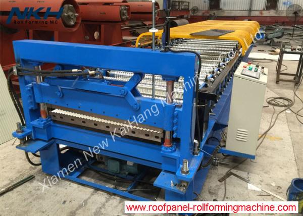 Buy cheap Corrugated Roof Panel Roll Forming Machine 10mm Low Rib For Galvanized Steel from wholesalers