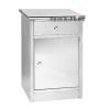 Buy cheap Medical Trolley Stainless Steel Hospital Style Bedside Table Large Storage from wholesalers